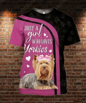 Yorkshire Terrier 3D Unisex Hoodie, A Bond That Can't Be Broken - Ettee - 3D