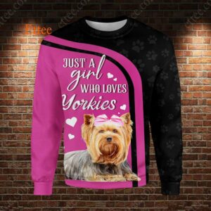 Yorkshire Terrier 3D Unisex Hoodie, A Bond That Can't Be Broken - Ettee - 3D