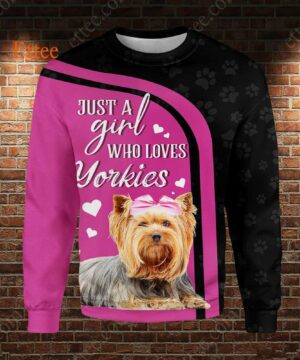 Yorkshire Terrier 3D Unisex Hoodie, A Bond That Can't Be Broken - Ettee - 3D