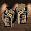 Yorkshire Terrier 3D Unisex Hoodie, Best F Dog Mom Ever - Ettee - 3D