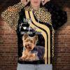 Yorkshire Terrier 3D Unisex Hoodie, Best F Dog Mom Ever - Ettee - 3D