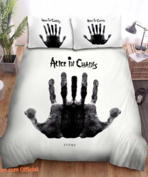 Alice In Chains Stone Bed Sheets Spread Comforter Duvet Cover Bedding Sets - King - Ettee