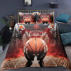 Basketball Sports Comforter Set - Kids, Teens, Adults - Room Decor Bedding Quilt - Ideal Basketball Fan Gift - King - Ettee