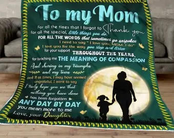 Best Mom Ever Blanket.Best Blanket For Dad.Mothers Day Gift.Dad New Arrow Symbol Throw Quilt Blanket - Super King - Ettee