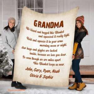 Blanket For Granny Quilt Blanket And Throws Grandparent. Foldable And Compact - Super King - Ettee