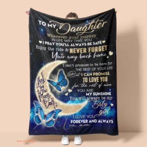 Quilt Blanket for Daughter from Mom.Gift for Daughter - Super King - Ettee