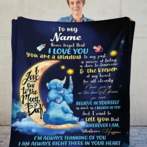 Blankets For Gift.Special gift for daughter Fleece Blanket.Special gift for daughter.Sherpa Fleece Blanket.Gift Fleece Blanket - Super King - Ettee
