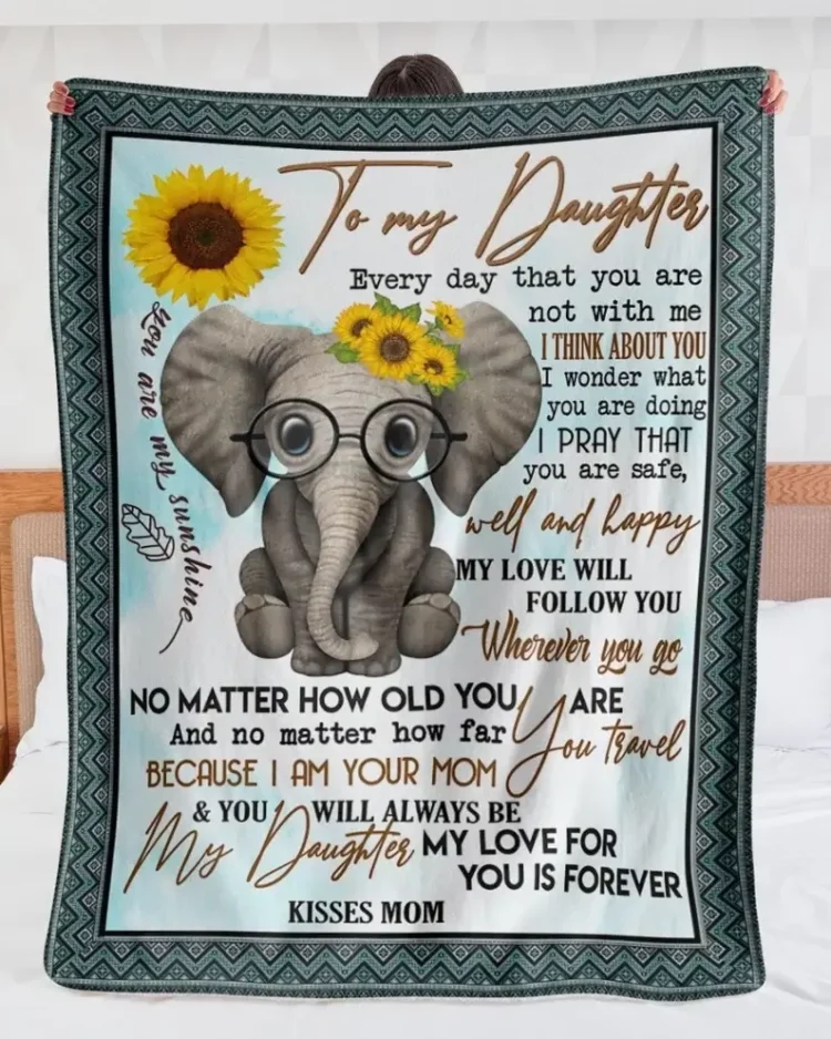 Blankets For GiftMom To Daughter Whenever You Feel Overwhelmed - Super King - Ettee