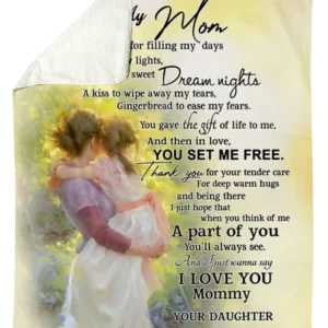 Quilt Blankets For Gift.Special gift for your Mom I To My Mom Fleece - Super King - Ettee