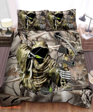 Bowhunting Camo Bedding Set. Luxurious Smooth And Durable. Smooth Comfort - King - Ettee