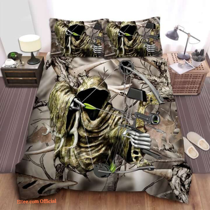 Bowhunting Camo Bedding Set. Luxurious Smooth And Durable. Smooth Comfort - King - Ettee