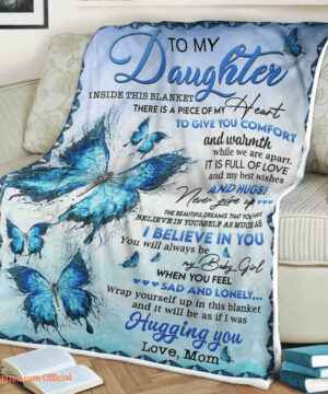 Butterfly Blanket To My Anniversary I Believe In You I Was Hugging You - Super King - Ettee