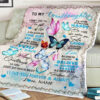 To My Granddaughter You Will Face Many Challenges in Life Quilt Blanket - Super King - Ettee