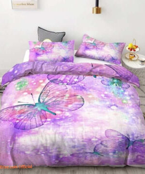 Butterfly Cotton Bed Sheets Spread Comforter Bedding Set For The Best  Family - King - Ettee