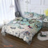 Butterfly In Digital Artwork All Over Printed Bed Sheets Spread Comforter Bedding Sets - King - Ettee