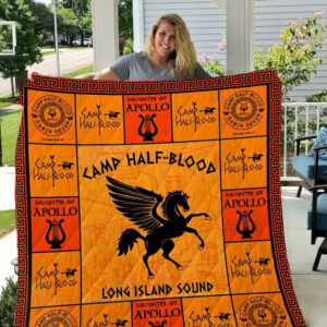 Camp Half Blood (Daughter Of Apollo) Quilt Blanket - Ettee