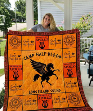 Camp Half Blood (Daughter Of Apollo) Quilt Blanket - Ettee