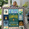 Camping Our Campfire Where Friends And Marshmallows Get Toasted At The Same Time Quilt Blanket - Twin - Ettee