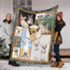 Chihuahua Sherpa Quilt Blanket. Lightweight And Smooth Comfort - Super King - Ettee