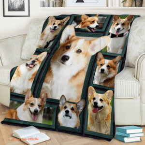 Corgi Beauty Quilt Blanket. Lightweight And Smooth Comfort - Super King - Ettee