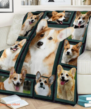 Corgi Beauty Quilt Blanket. Lightweight And Smooth Comfort - Super King - Ettee