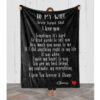 Valentine Customized Name Quilt Blanket For Wife Girlfriend Never Forget - Super King - Ettee
