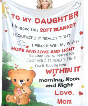 To My Daughter Granddaughter. Foldable And Compact. Soft To Touch - Super King - Ettee