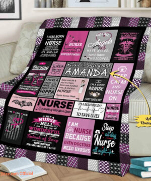 Customized Nurse Quilt Blanket  For Nurse Day. Lightweight And Smooth Comfort - Super King - Ettee