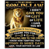 Dear Son In Law From Mother In Law Lion Quilt Blanket - Super King - Ettee