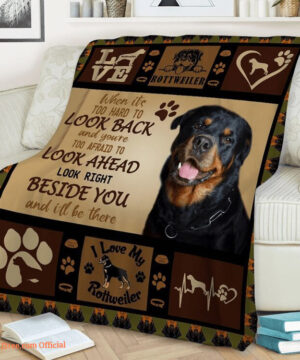 Dog Rottweiler Quilt Blanket. Lightweight And Smooth Comfort - Super King - Ettee