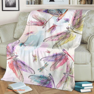 3D Dragonfly Quilt Blanket. Lightweight And Smooth Comfort - Super King - Ettee