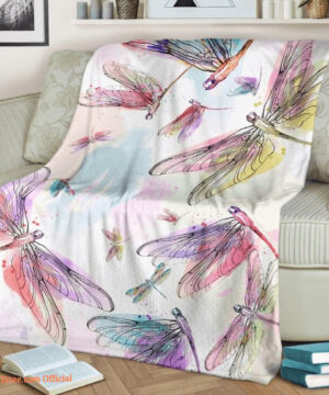 3D Dragonfly Quilt Blanket. Lightweight And Smooth Comfort - Super King - Ettee