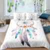 Dreamcatcher Dream Catcher Bedding Set. Luxurious Smooth And Durable. Lightweight And Smooth Comfort - King - Ettee