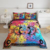 Sun Moon Bedding Set. Luxurious Smooth And Durable. Lightweight And Smooth Comfort - King - Ettee