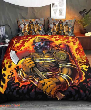 FIREFIGHTER BED SHEET - King - Ettee