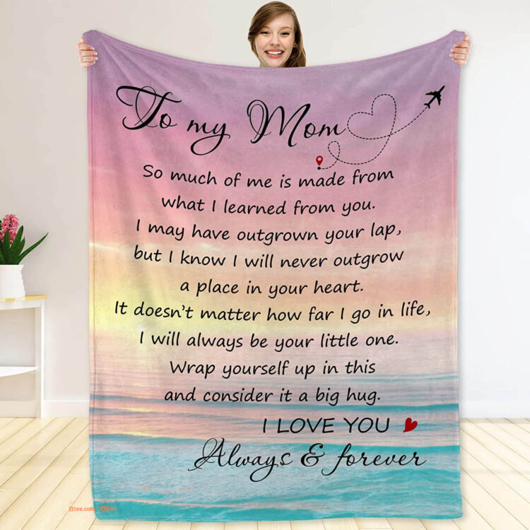 Fastpeace Gifts for Mom from Daughter Son.Blanket for Mom Mother.Birthday Christmas Newyear Gifts Idea.Throw Blankets - Super King - Ettee