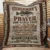 Fishing My Final Cast Is Made Quilt Blanket Great Gifts For Fishing Lover - Super King - Ettee