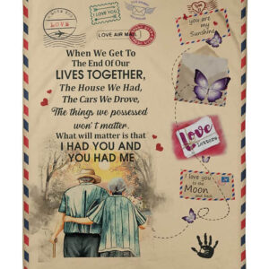 To My Wife And Husband I Had You and You Had Me Quilt Blanket - Super King - Ettee