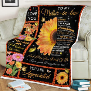 Flower Quilt Blanket To My Mother Foldable And Compact - Super King - Ettee
