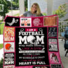 Football Mom My House Smells Like A Gym Quilt Meaningful Gifts For Mom Great Customized Gifts For Birthday Christmas Thanksgiving Mother's Day - Ettee - Birthday