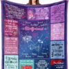 I Love You For Gilfriend Quilt Blanket. Foldable And Compact - Super King - Ettee