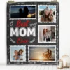 Gift For Mom Quilt Blanket. Luxurious Super Soft Quilt Blanket. Best Mom Ever Gifts - Super King - Ettee