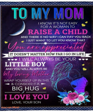 Gift For Mother I Will Always Be Your Little Boy Quilt Blanket - Super King - Ettee