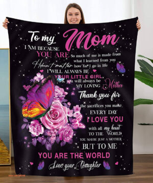 Gifts for Mom.Christmas Birthday Gifts for Mom from Daughter.Mother Daughters Blankets - Super King - Ettee