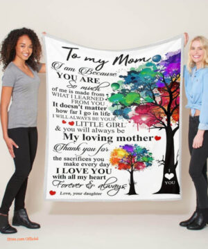 Gifts for Mom.Throw Blanket to My Mom from Daughter.Soft Fleece Mother Blanket - Super King - Ettee