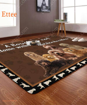 Goldendoodle Rug. A House Is Not A Home Without Goldendoodles Home Decor - Ettee - goldendoodle rug