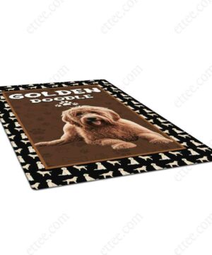 Goldendoodle Rug. Unique Decor Gift For Dog Lovers - Ettee - decor gift