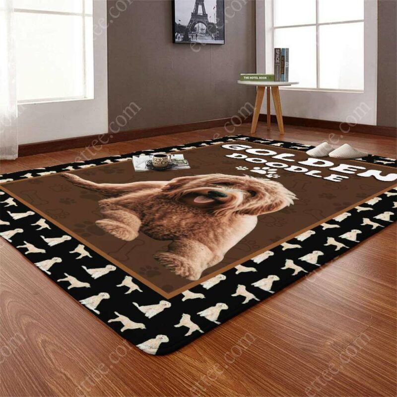 Goldendoodle Rug. Unique Decor Gift For Dog Lovers - Ettee - decor gift