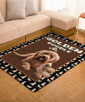 Goldendoodle Rug. Unique Decor Gift For Dog Lovers - Ettee - decor gift