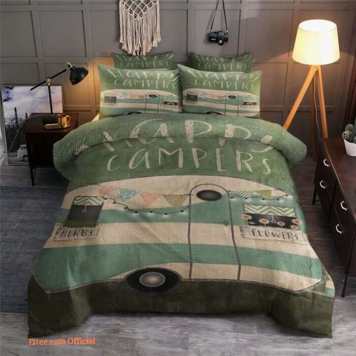 Happy Campers Car Camping Bedding Set - King - Ettee
